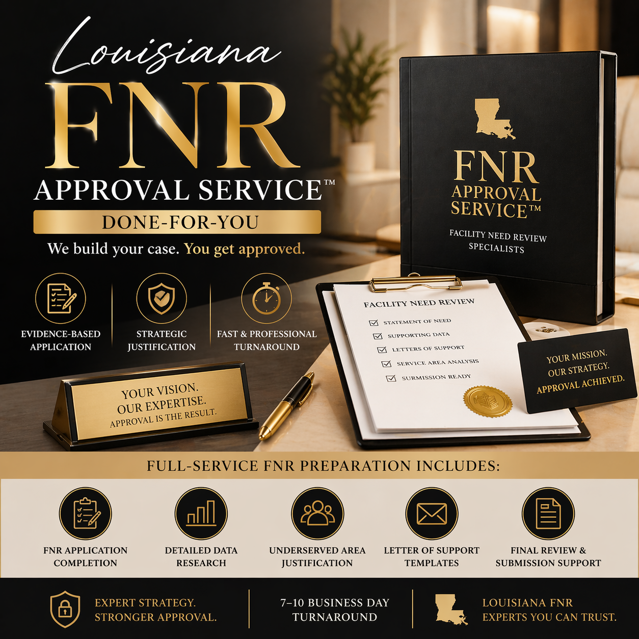 Louisiana FNR Approval Service™ (Done-For-You)
