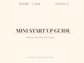 Home Care Startup Blueprint - WASHINGTON